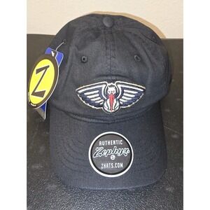 New Orleans Pelicans NBA Black Zephyr Adjustable Hat Cap Adult Mens NOLA NWT